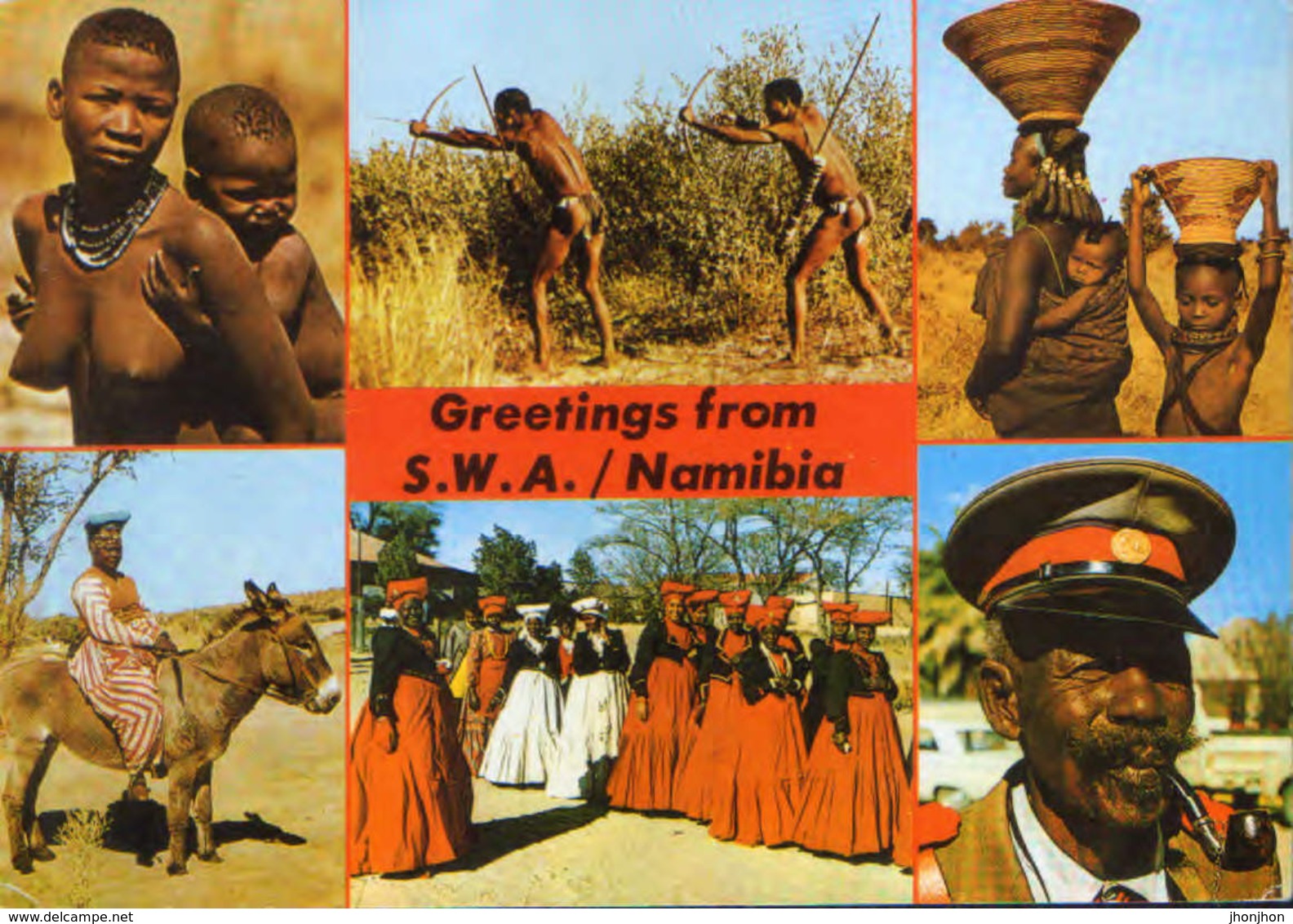 Namibia - Postcard Unused  -  Bushman - Images From Namibia - Namibie