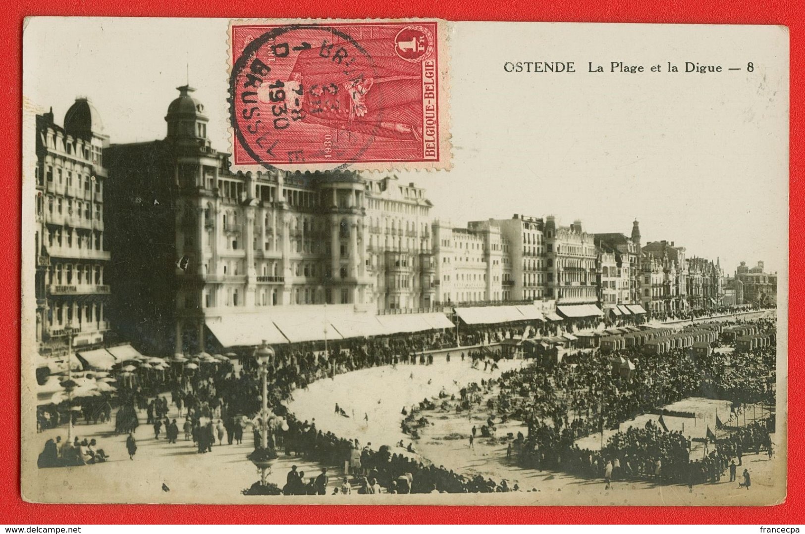 893 - BELGIQUE - OSTENDE - La Plage Et La Digue - Oostende