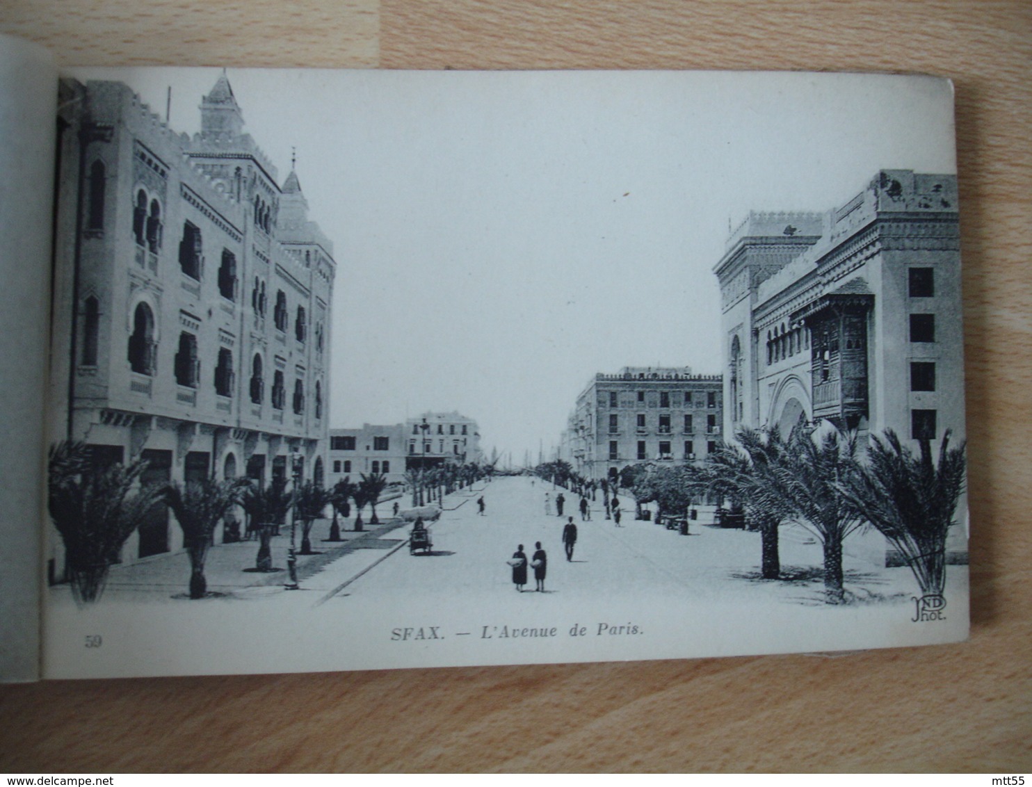 Tunisie Tunis Carnet Sfax De 15 Cartes - Tunisie