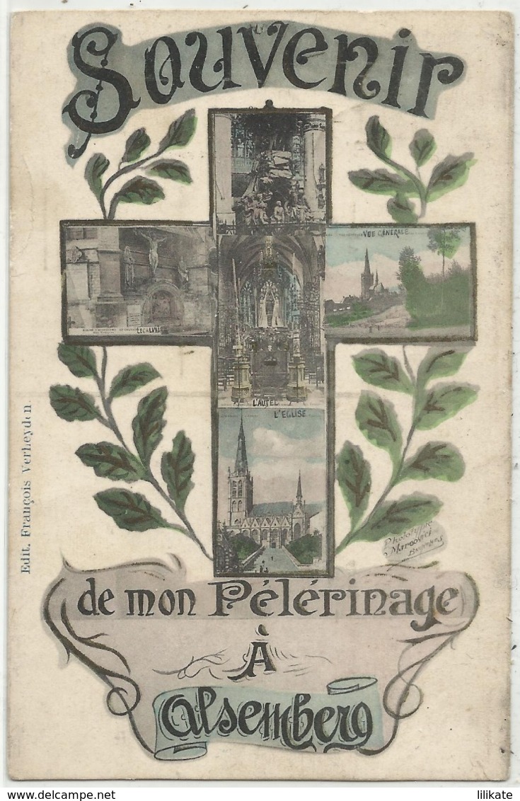 Alsemberg - Souvenir à Mon Pélérinage à Alsemberg" 1910 - Beersel