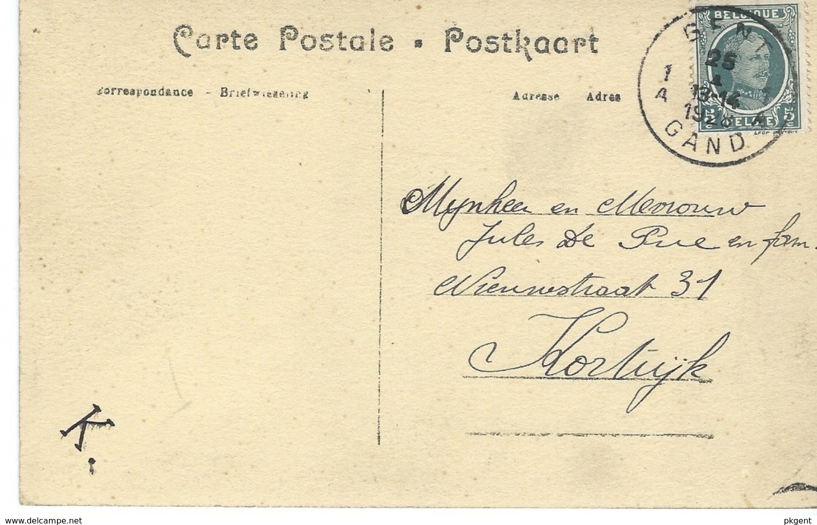 16 Gent Gand Klein Begijnhof Met Stempel.  Perfecte Staat. Zie Scans - Gent