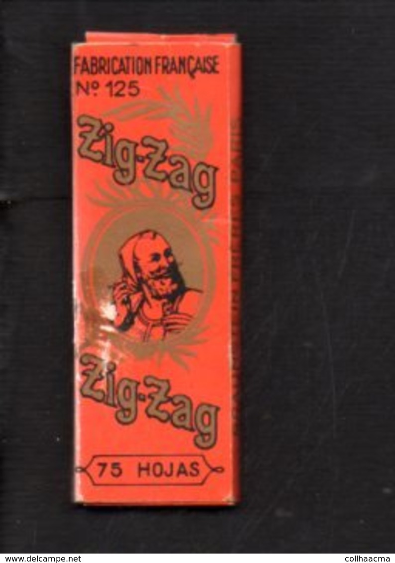 Pochette Papier Pour Tabac à Rouler Ou Cigarettes " ZIG ZAG  " Braunstein Frères Paris - Other & Unclassified