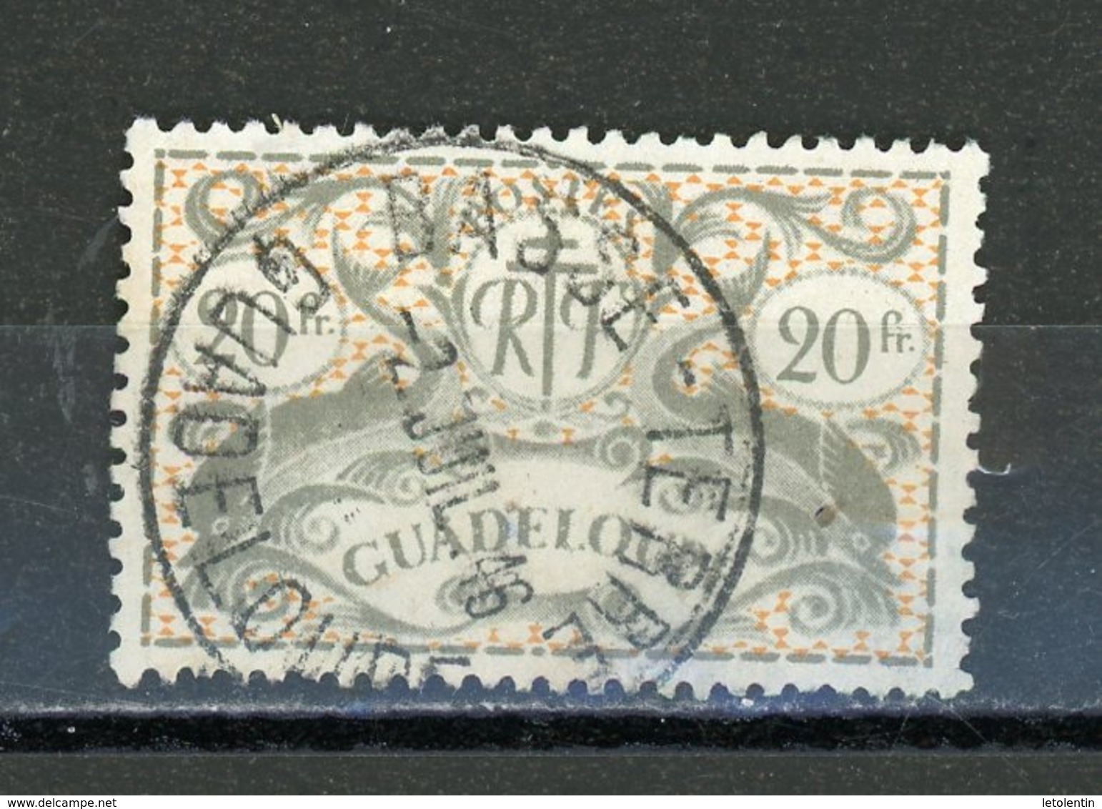 GUADELOUPE - SERIE DE LONDRES - N°Yt 196 Obli. - Gebraucht