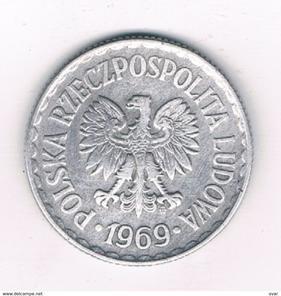 1 ZLOTY 1969  POLEN /6930/ - Polen