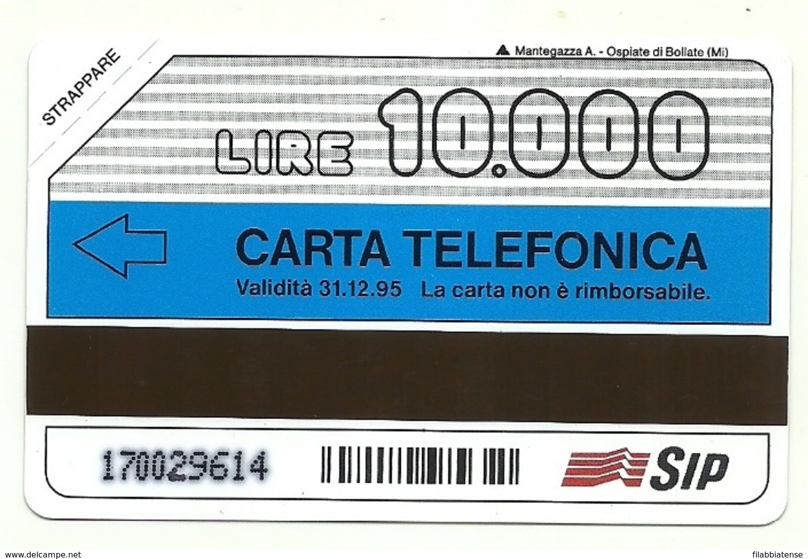 Italia - Tessera Telefonica Da 10.000 Lire N. 295 - Storia Del Telefono - Publiques Figurées Ordinaires