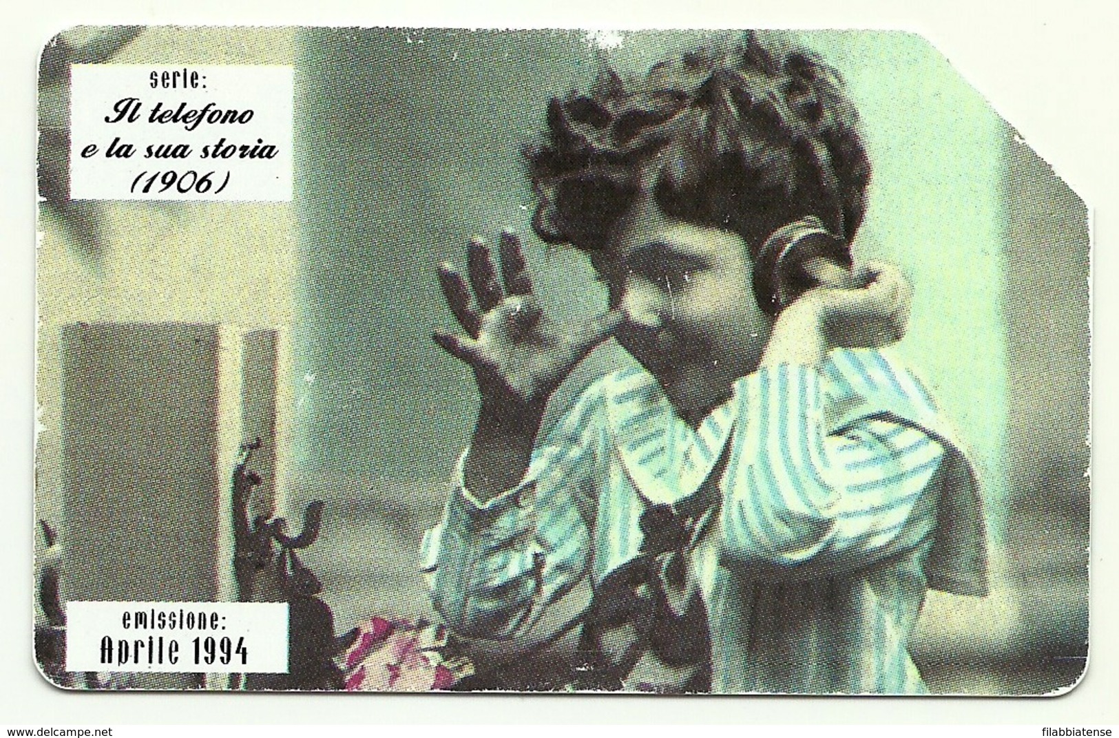 Italia - Tessera Telefonica Da 5.000 Lire N. 298 - Storia Del Telefono - Publiques Figurées Ordinaires