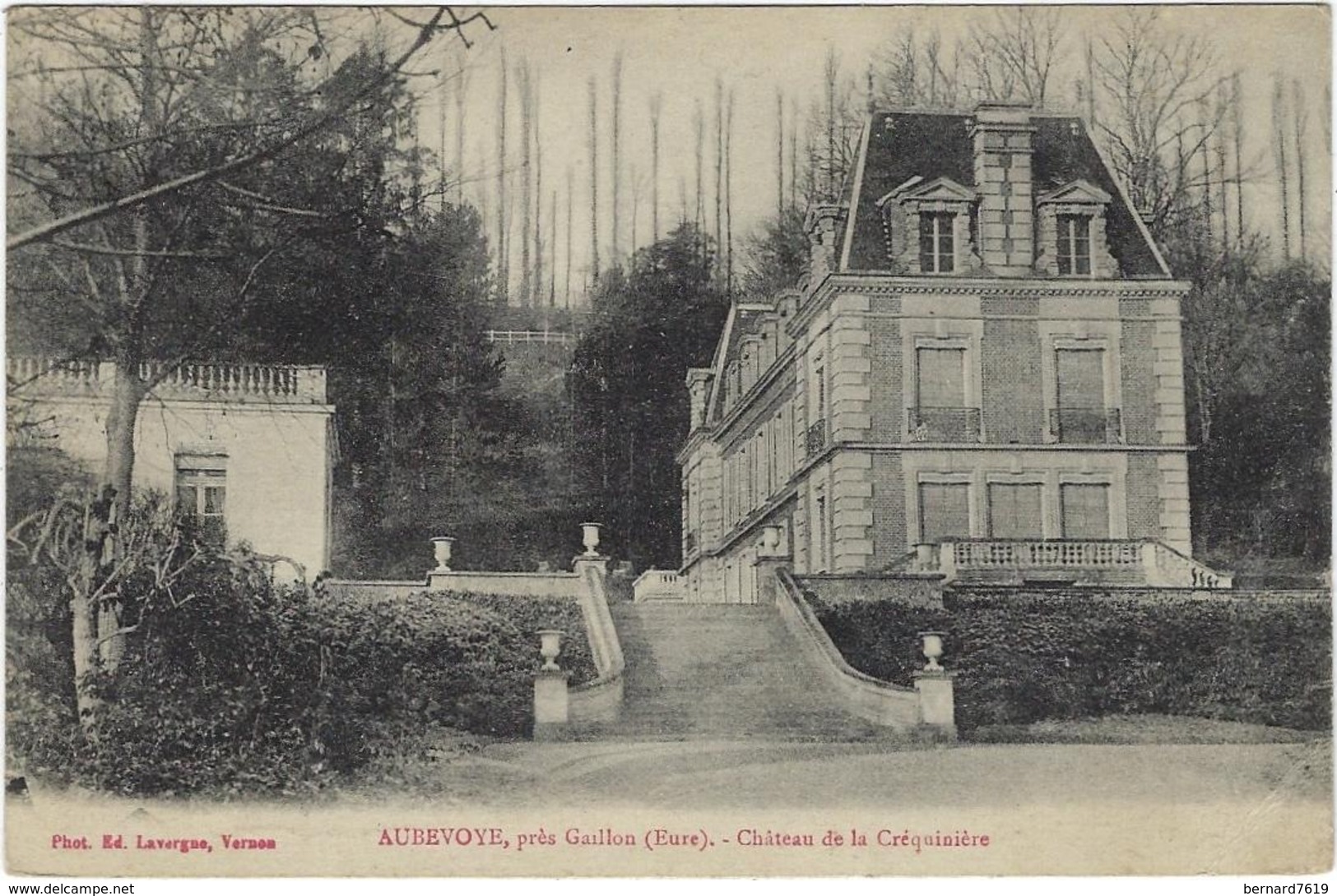 27  Aubevoye Pres Gaillon Chateau  De La Crequiniere - Aubevoye