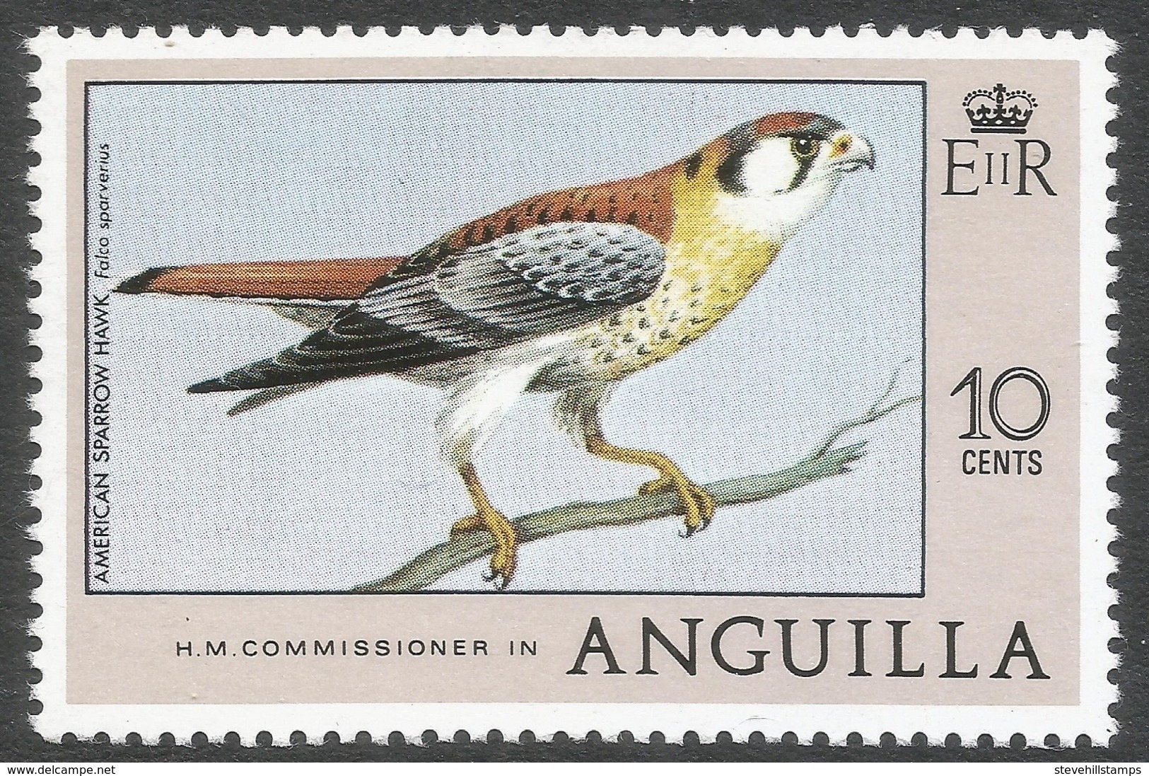 Anguilla. 1977 Wildlife. 10c MNH. SG 280 - Anguilla (1968-...)