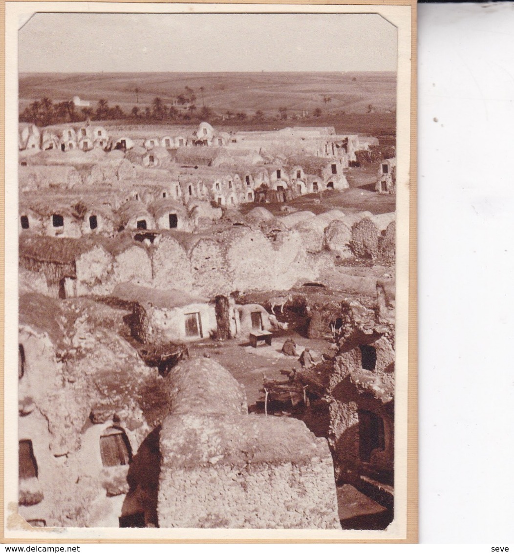 MEDENINE Tunisie 1923 Photo Amateur Format Environ 7,5 Cm X 5,5 Cm - Lieux