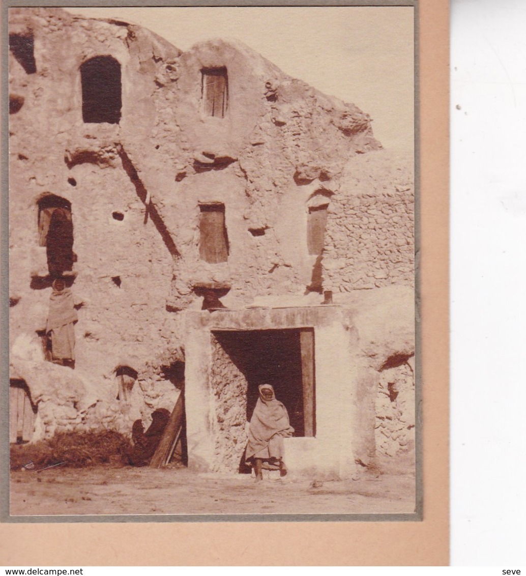 MEDENINE Tunisie 1923 Photo Amateur Format Environ 7,5 Cm X 5,5 Cm - Lieux