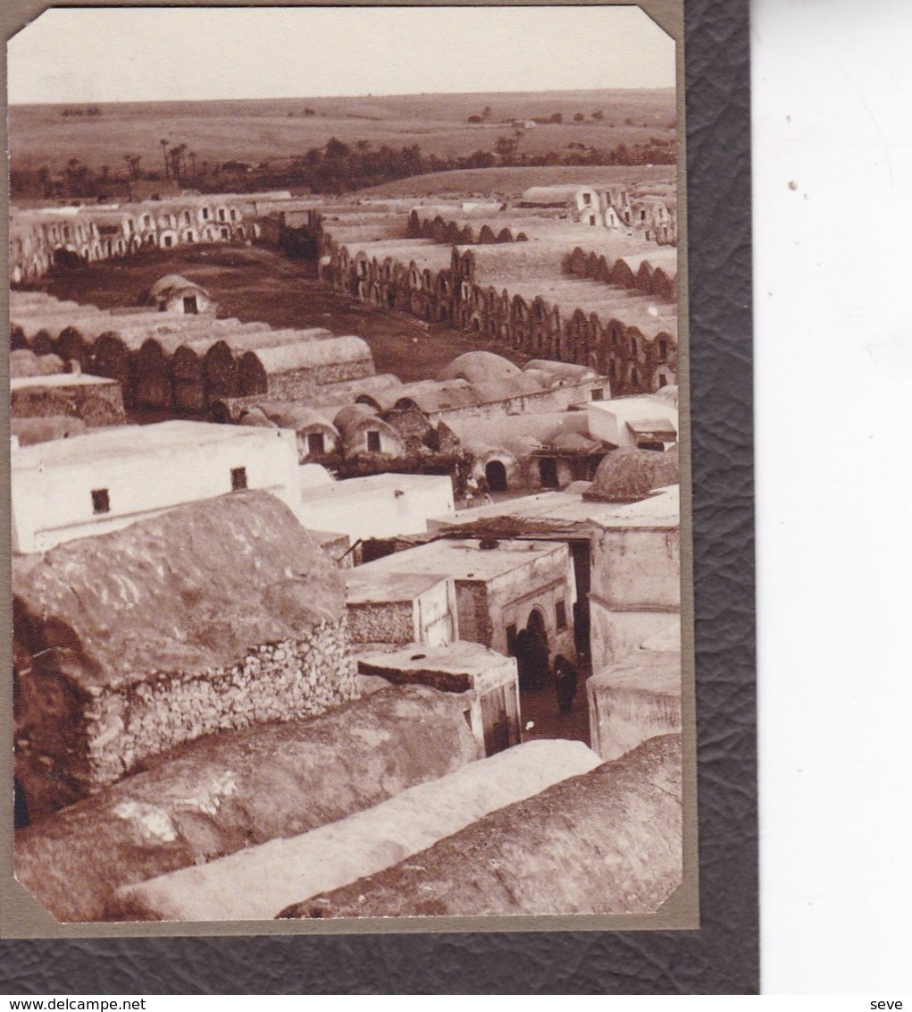 MEDENINE Tunisie 1923 Photo Amateur Format Environ 7,5 Cm X 5,5 Cm - Lieux