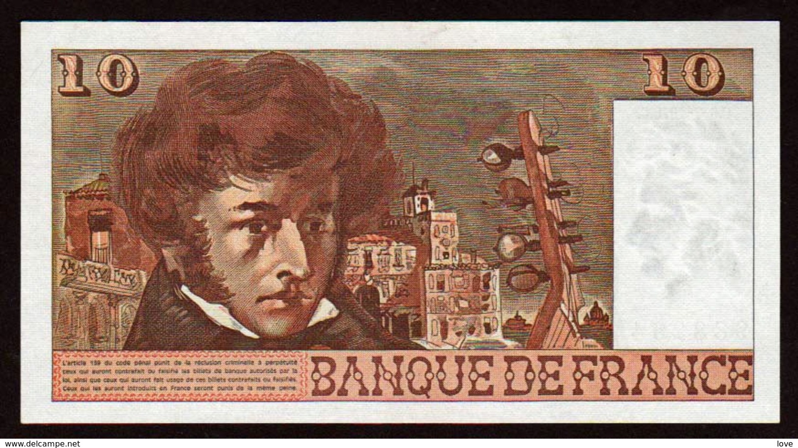 FRANCE: 10F Berlioz N° 63- 24 A. Date :06/07/1978. Alphabet: N 306, Un Seul Alphabet N° De Conrtôle Erroné - 10 F 1972-1978 ''Berlioz''