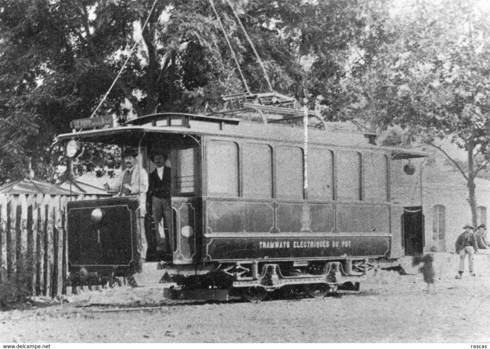 CPM - REPRODUCTION CARTE ANCIENNE - L - HAUTE LOIRE - TRAMWAY ELECTRIQUE DU PUY - Le Puy En Velay