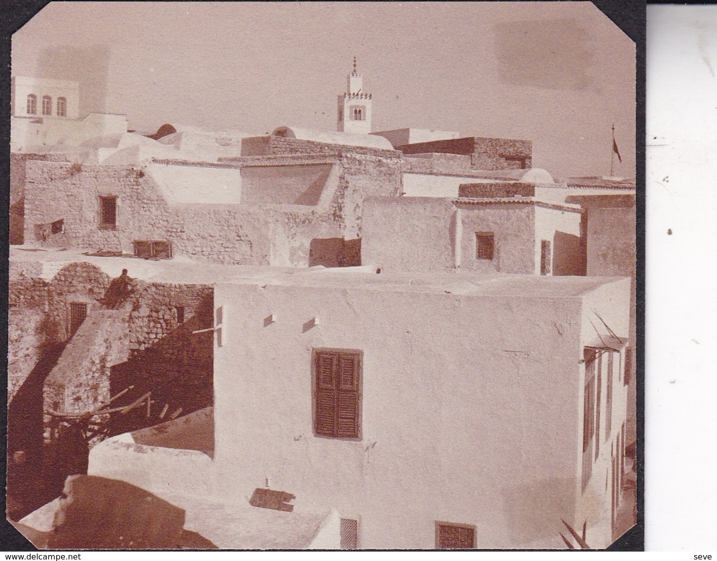 SIDI BOU SAID Tunisie  Petits Métiers 1926 Photo Amateur Format Environ 7,5 Cm X 5,5 Cm - Afrique