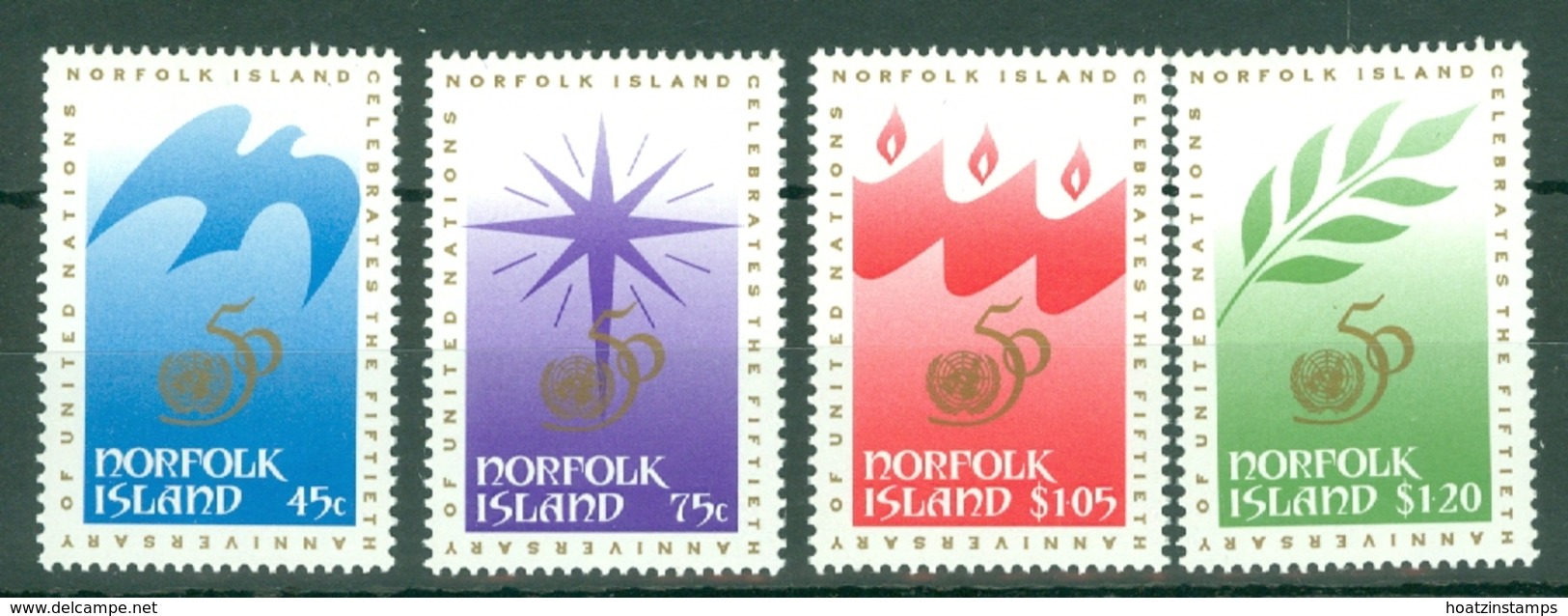 Norfolk Is: 1995   Christmas - 50th Anniv Of U.N.    MNH - Norfolk Island