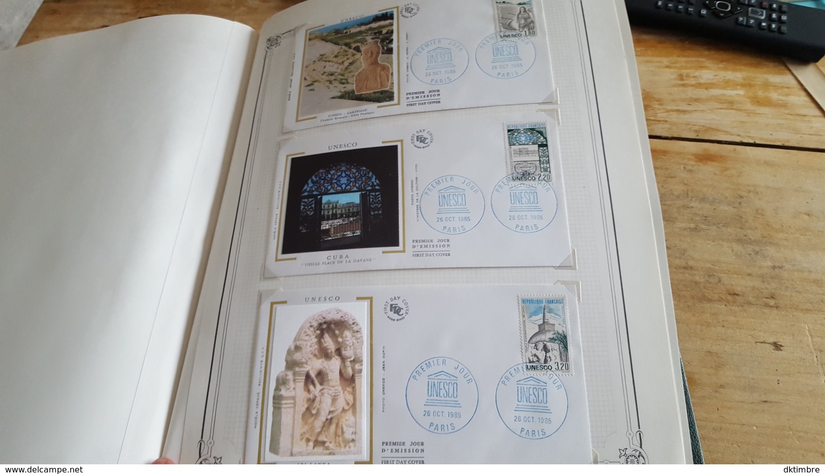 LOT 472469 ALBUM TIMBRE DE FRANCE SERVICE PORT A 10 EUROS