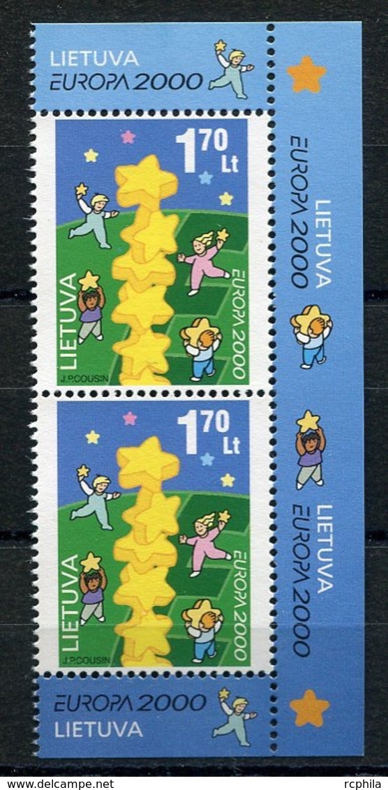 RC 13927 EUROPA 2000 LITUANIE BLOC DE 4 NEUF ** MNH - 2000