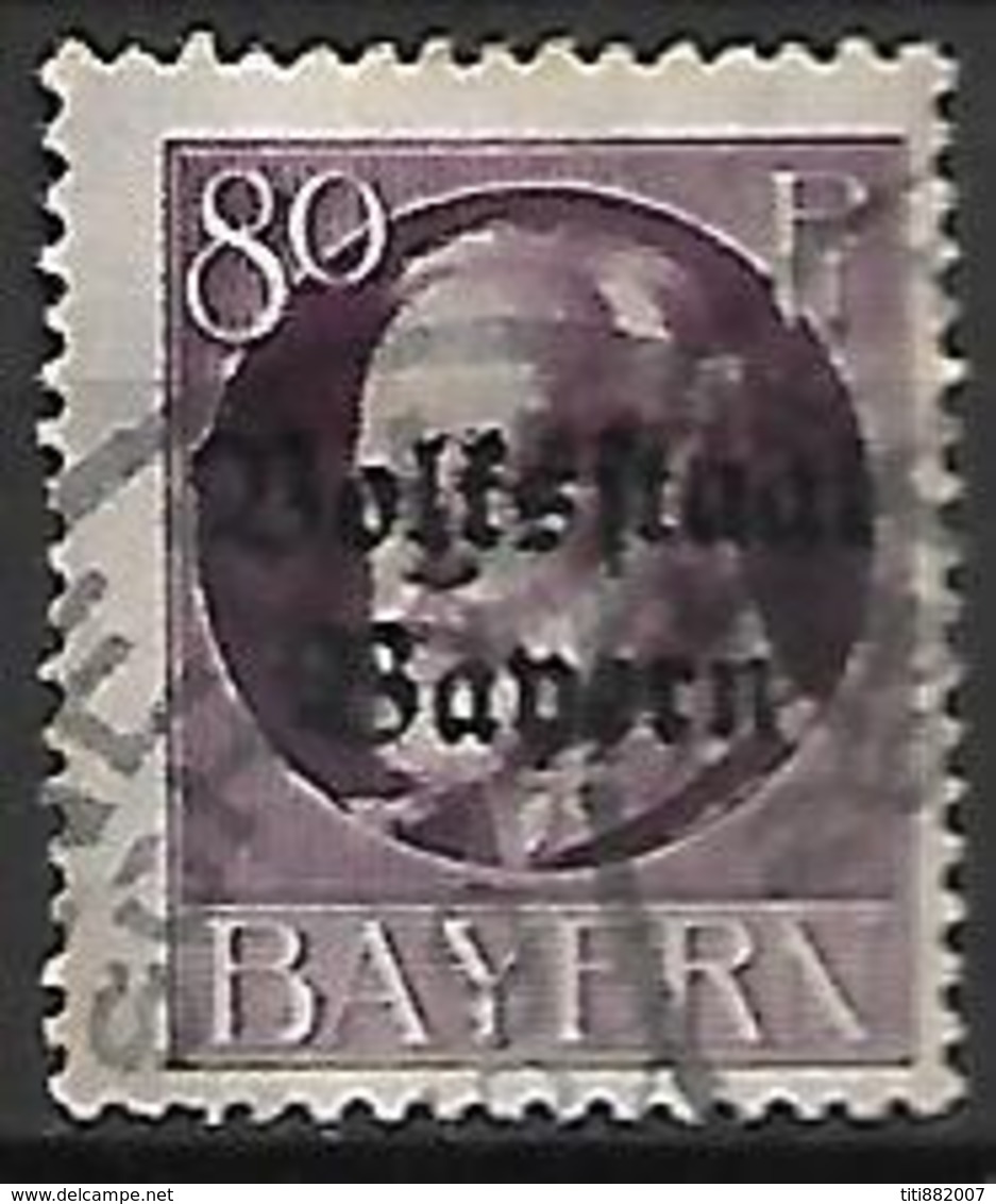 BAVIERE    -    1919.   Y&T N° 129 Oblitéré. - Gebraucht