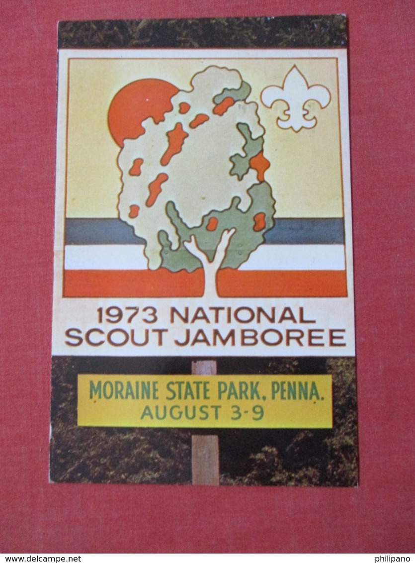 1973 National Scout Jamboree Moraine State Park Penna.   Ref 3642 - Scouting