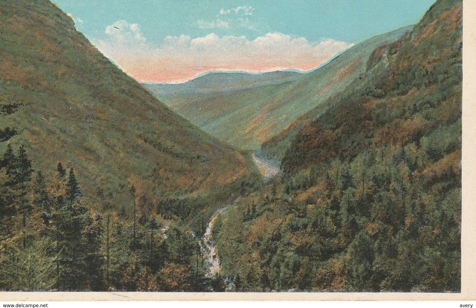 Crawford Notch, From Mount Williard, White Mountains, New Hampshire - White Mountains