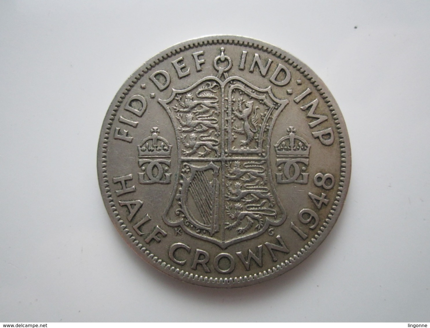 GRANDE-BRETAGNE - HALF CROWN (1/2 Crown) 1948 - K. 1/2 Crown