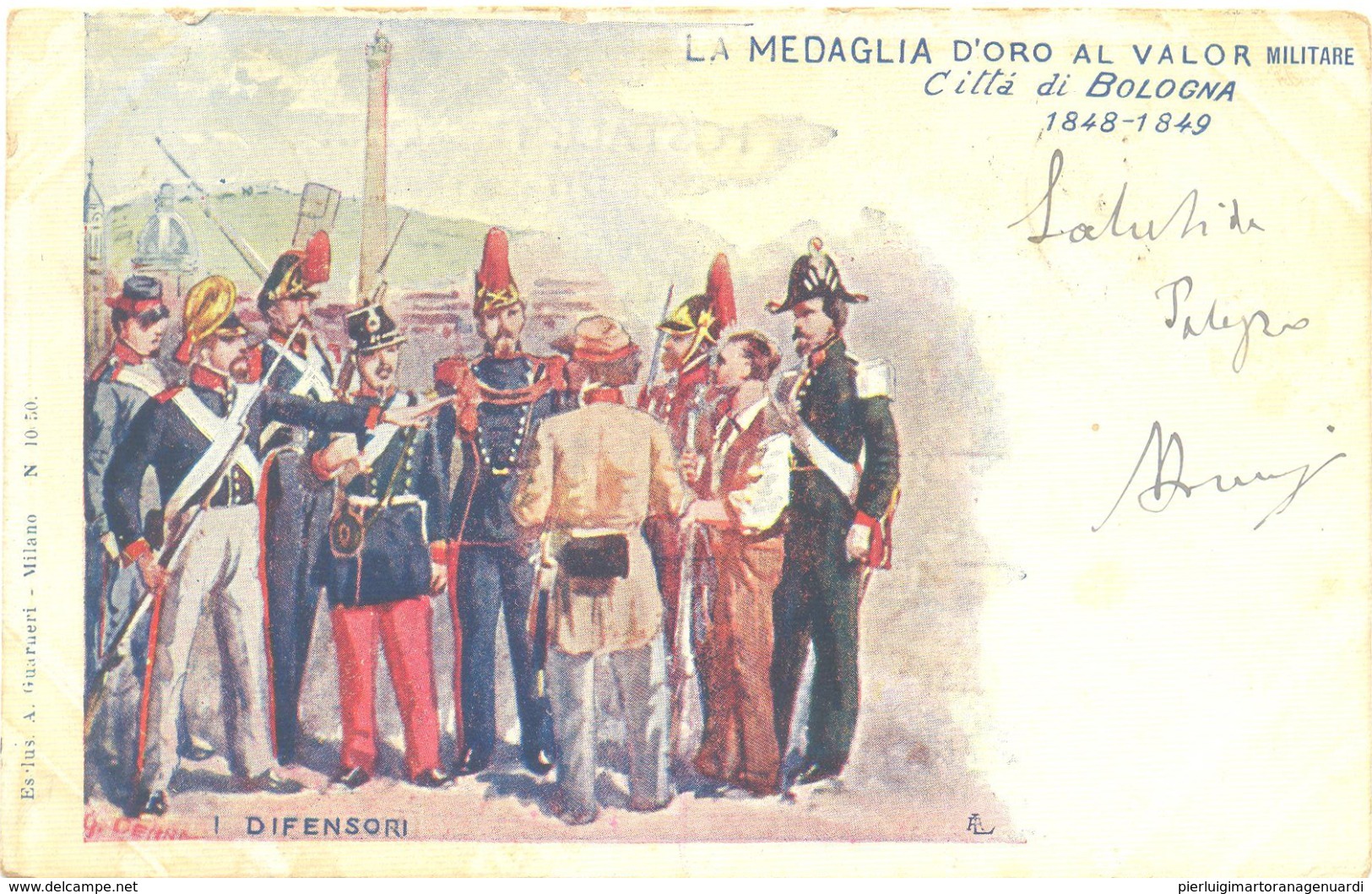 13131 - Bologna - La Medaglia D'oro Al Valor Militare F - Bologna