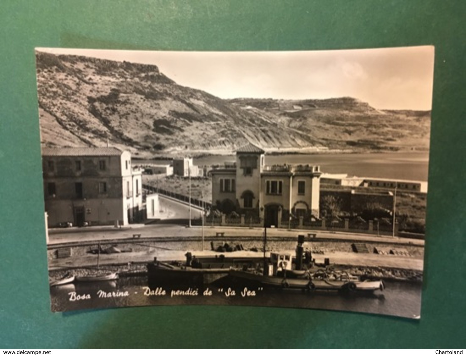 Cartolina Bosa Marina - Dalle Pendici De Sa Sea - 1959 - Oristano