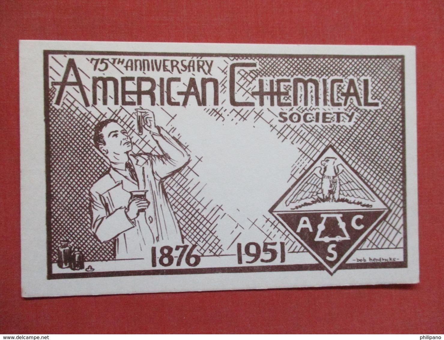 75 Th Anniversary  American Chemical Society   1876-1951       Ref 3642 - History