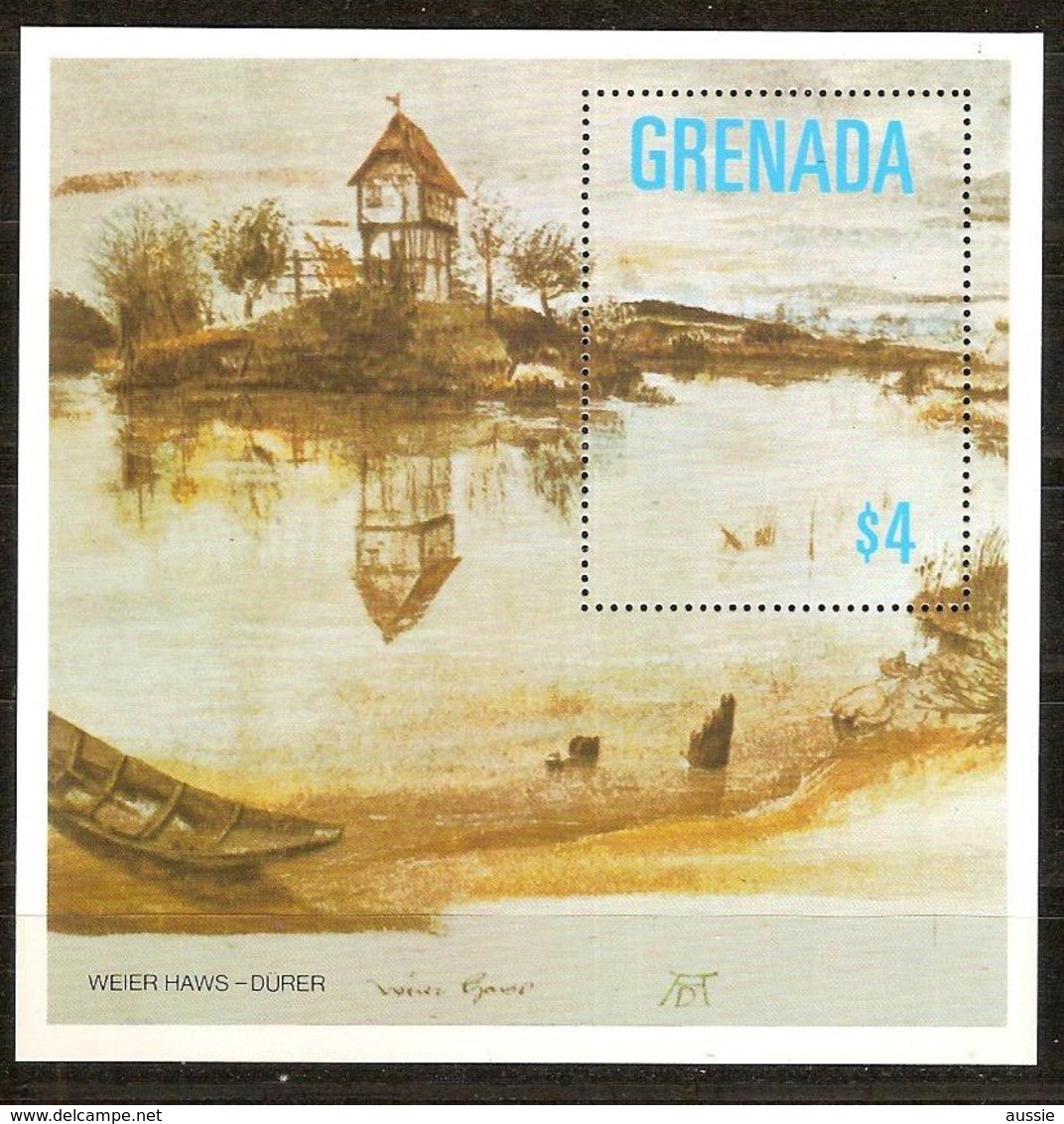 Grenada Grenade 1978 Yvertn° Bloc 88 *** MNH Cote 32 FF Dürer - Grenade (1974-...)