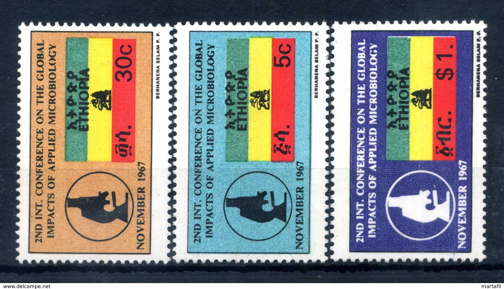 1967 ETIOPIA SET MNH ** - Etiopia