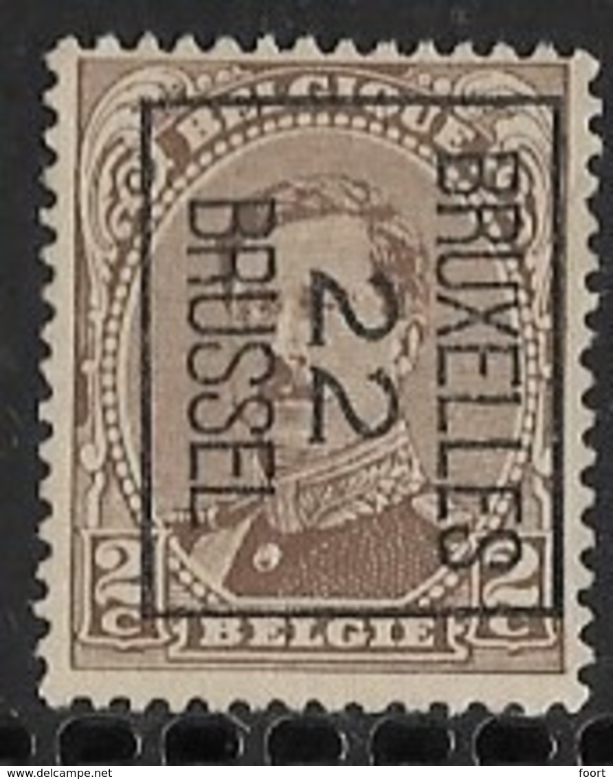 Brussel 1922 Typo Nr. 58B - Sobreimpresos 1922-26 (Alberto I)