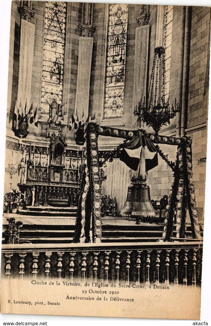 CPA Cloche De La Victoire De L'Église Du Sacre Coeur A DENAIN (190800) - Denain