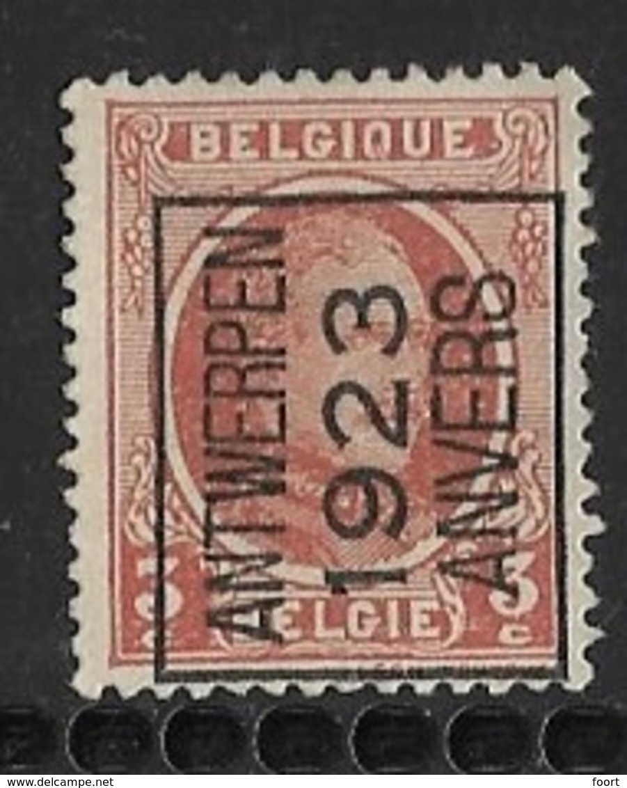 Antwerpen 1923 Typo Nr. 77A - Sobreimpresos 1922-31 (Houyoux)