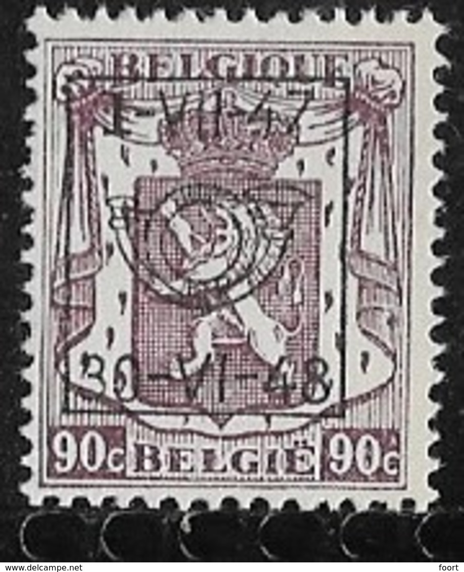 België  Typo Nr. 573 - Typo Precancels 1936-51 (Small Seal Of The State)