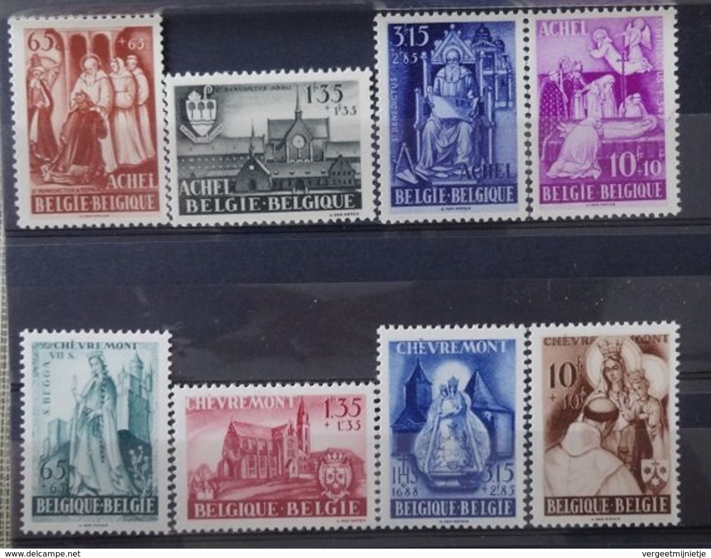 BELGIE  1948     Nr.  773 - 776 / 777 - 780       Postfris **   CW  35,00 - Neufs