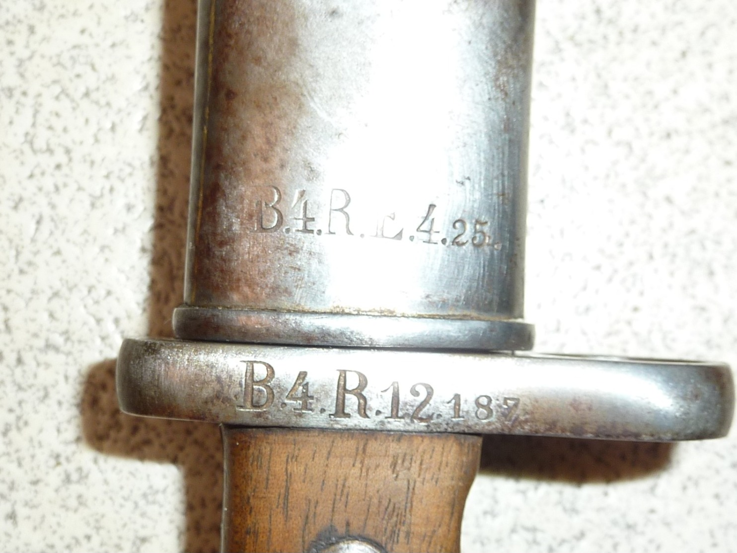 baionnette Mauser 71/84 Bavaroise, bayonet Mauser 1871/84 Bavière Bayern Bavarian