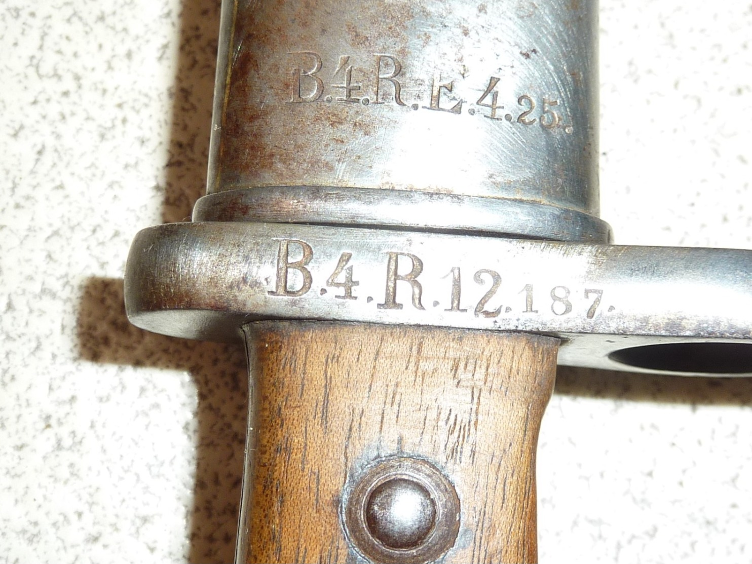 baionnette Mauser 71/84 Bavaroise, bayonet Mauser 1871/84 Bavière Bayern Bavarian