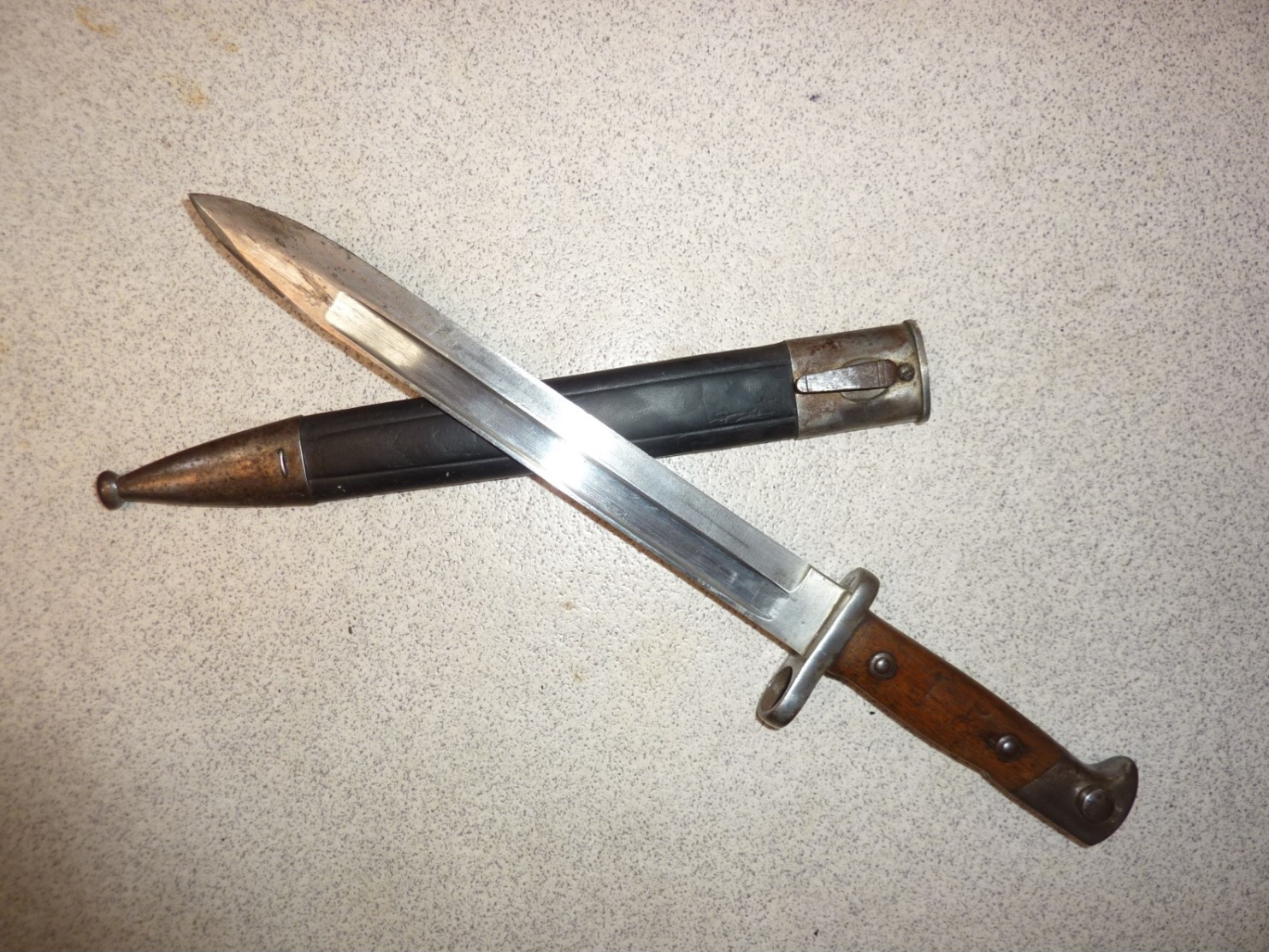 baionnette Mauser 71/84 Bavaroise, bayonet Mauser 1871/84 Bavière Bayern Bavarian