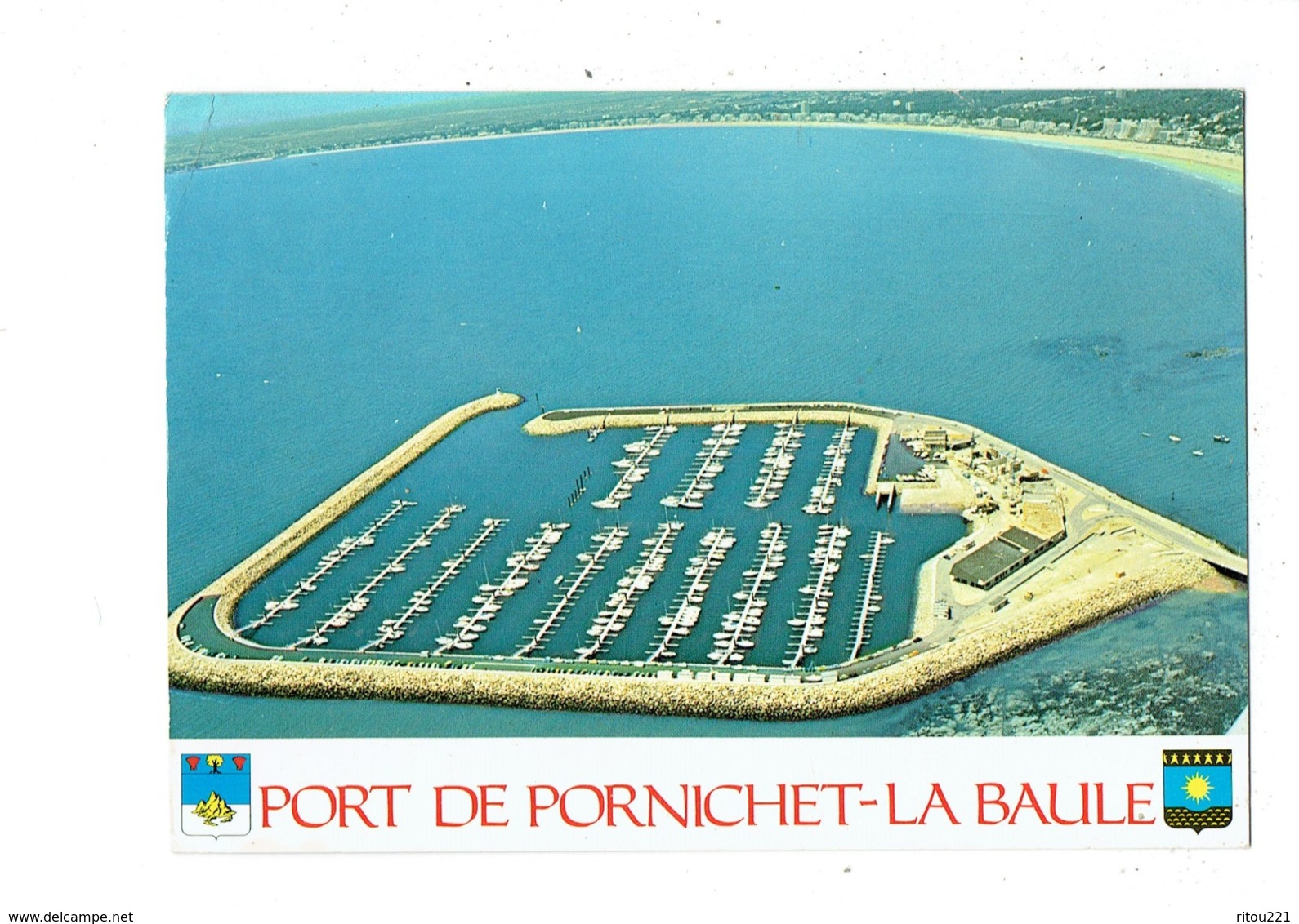 Cpsm - 44 - PORNICHET - Port - Seca - 1980 - Blason Coquille - Pornichet