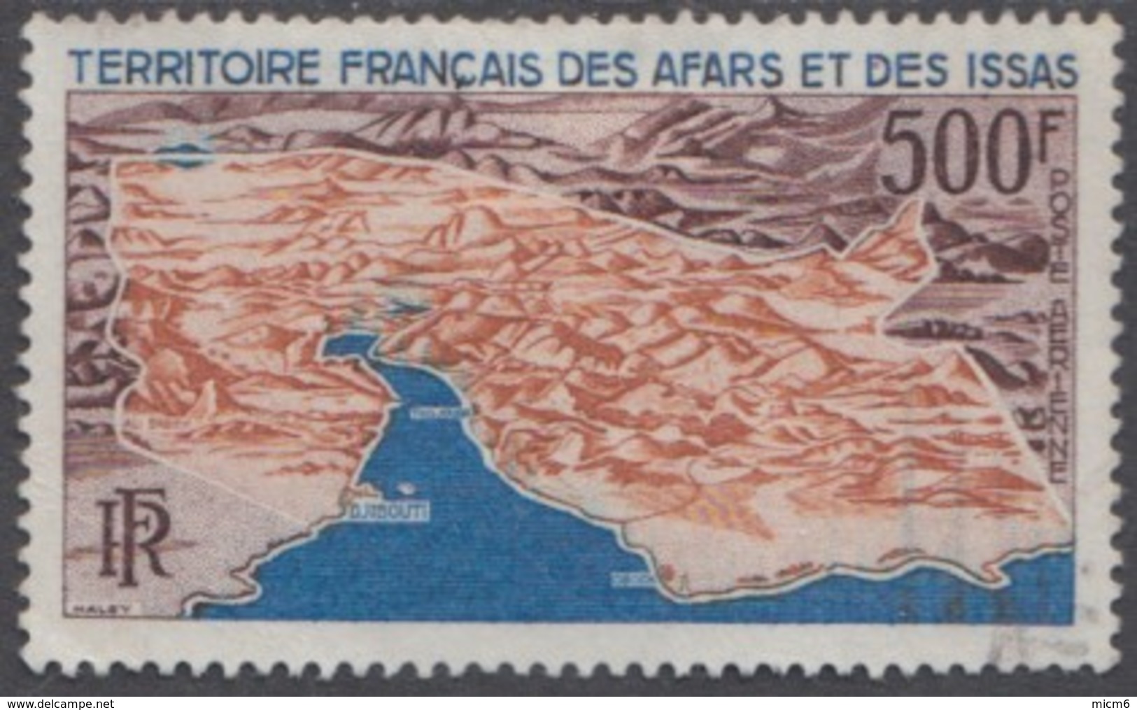 Afars Et Issas (Territoire Des) - Poste Aérienne N° 59 (YT) Oblitéré. - Used Stamps