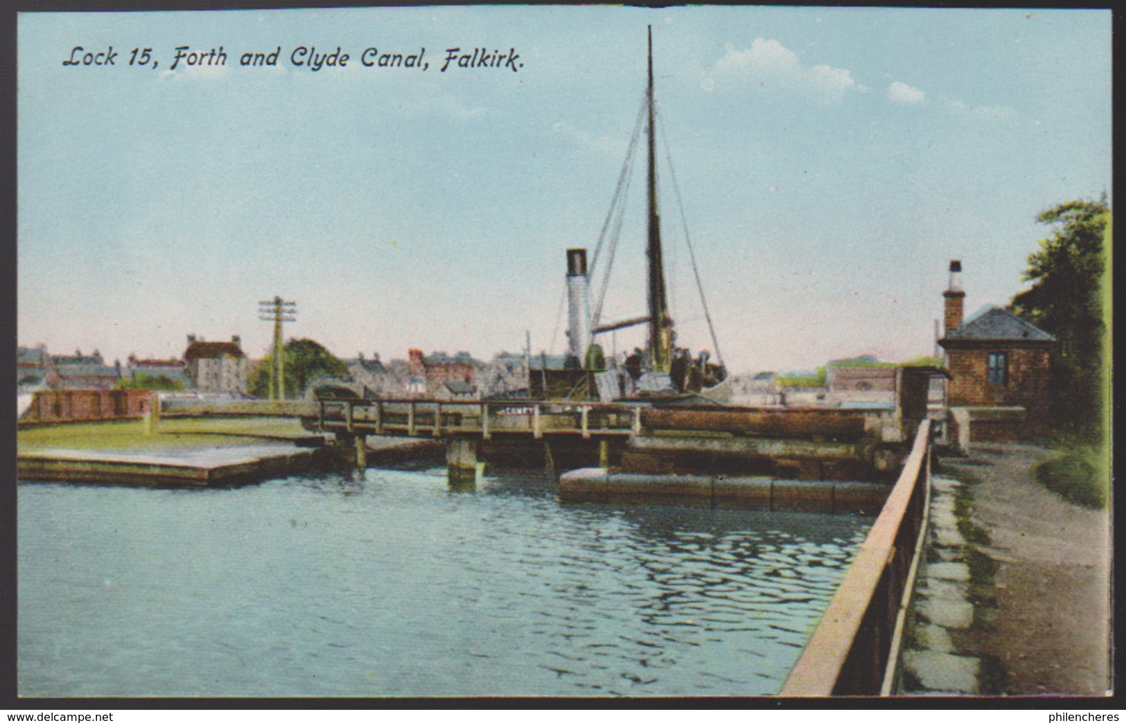 CPA - (Royaume-Uni) Lock 15, Forth And Clyde Canal, Falkirk - Stirlingshire