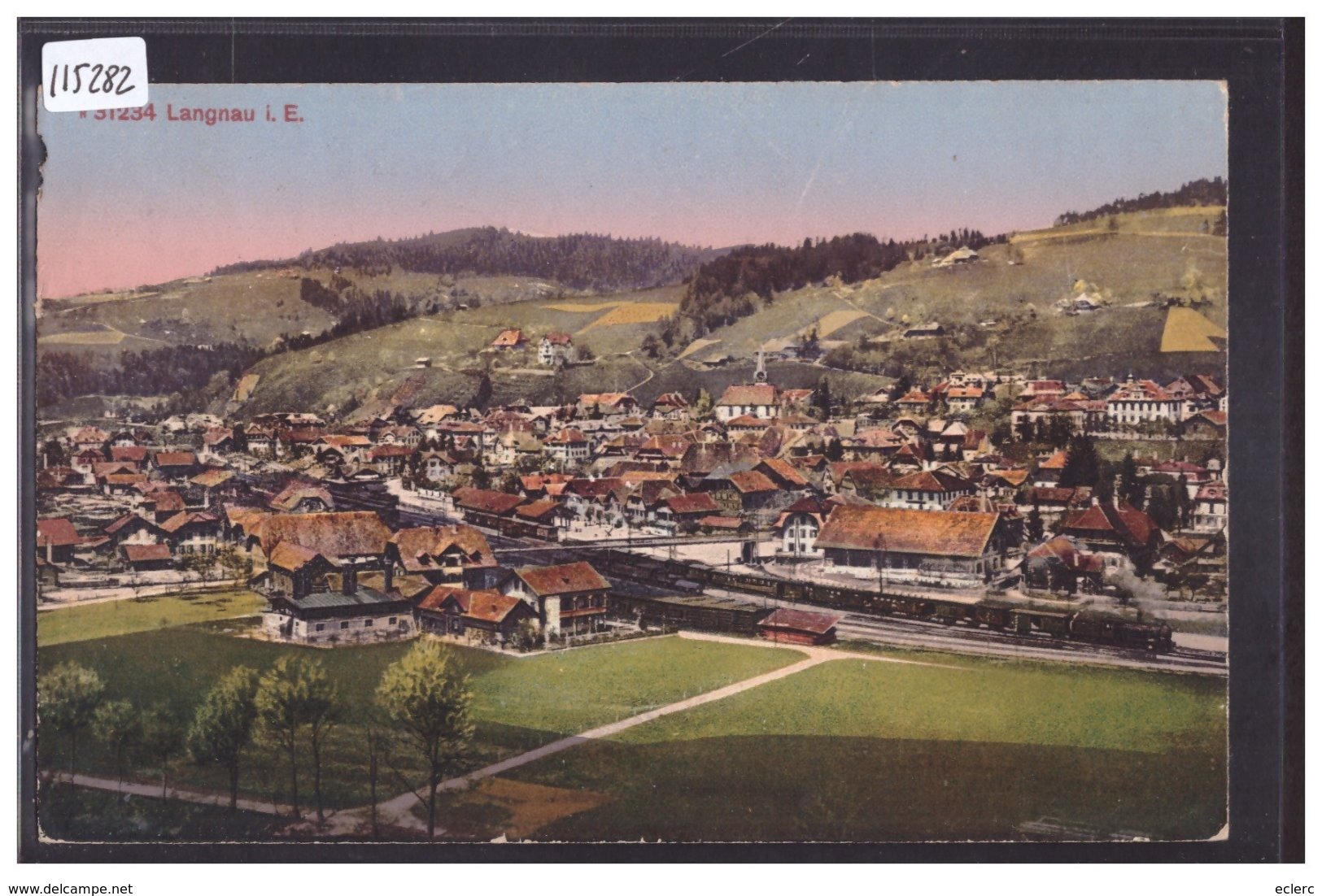 LANGNAU - BAHNHOF - BAHN - TRAIN - TB - Langnau Im Emmental