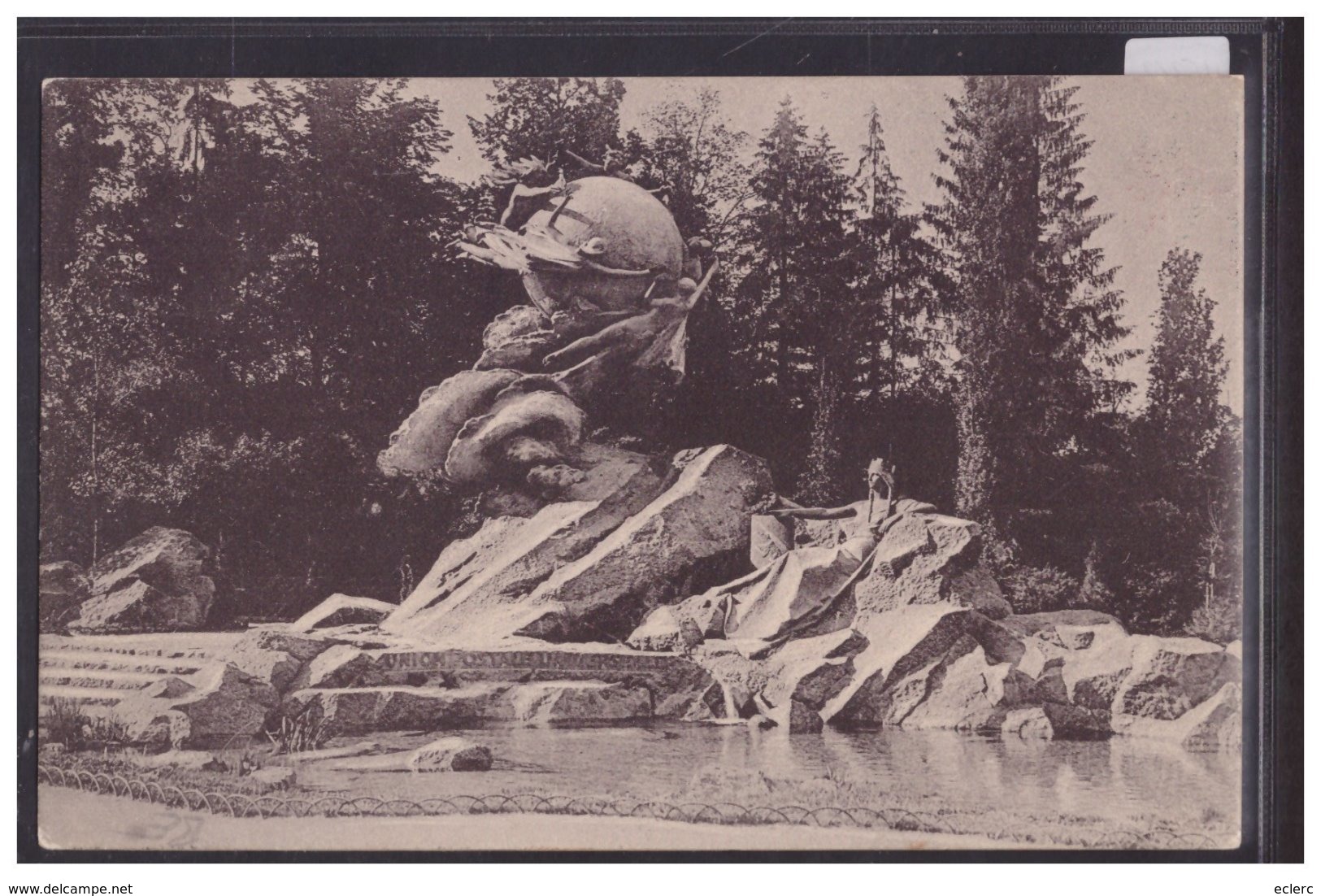 BERN - GANZSACHE - VIGNETTE INTERN. POSTWERTZEICHEN AUSSTELLUNG 1910 - UPU DENKMAL - ENTIER POSTAL - TB - Berne