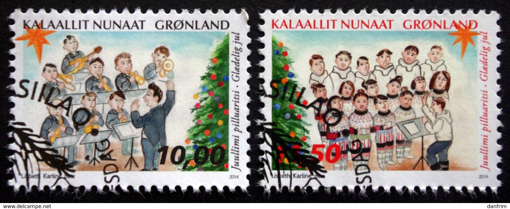 Greenland 2014   MiNr.681-82  ( Lot   D 1526 ) - Gebraucht