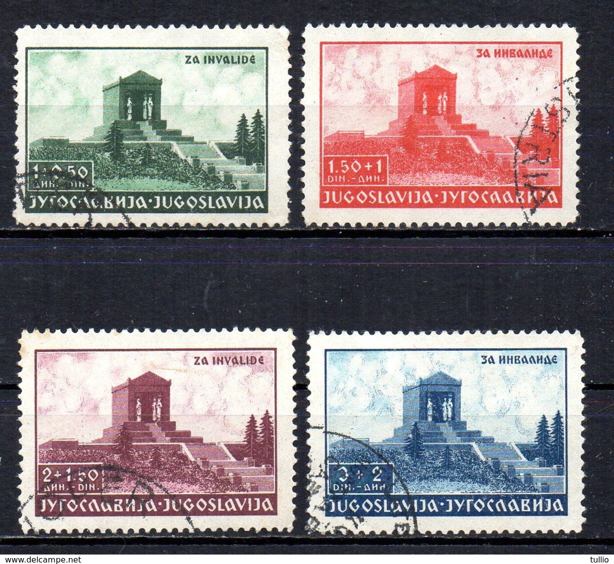 Yugoslavia 1939 Cancelled At - Gebraucht