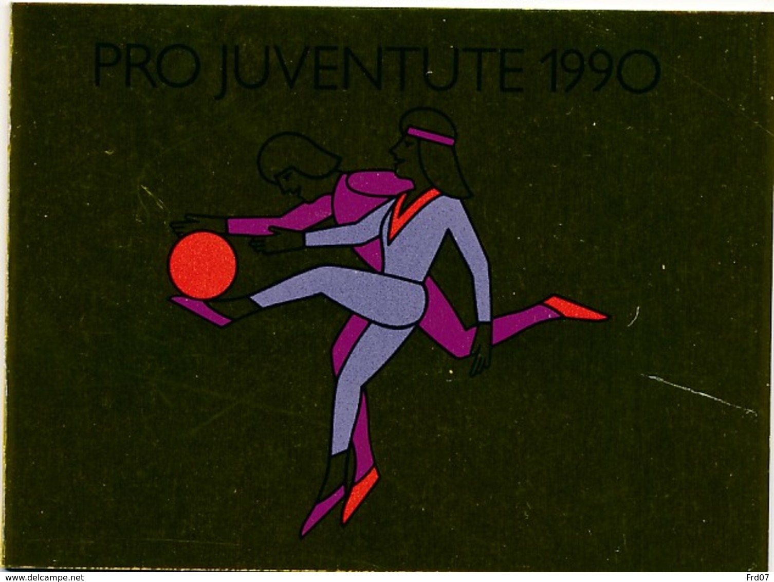 Suisse Carnet C1360 - Pro Juventute 1990 – 8.00 CHF = €7.40 - Sport - Booklets