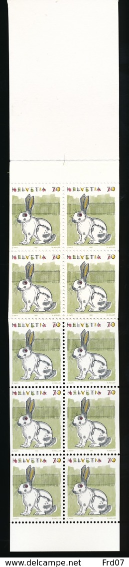 Suisse Carnet C1364a – CHF 7.00 = €6.50 - Lapin - Postzegelboekjes