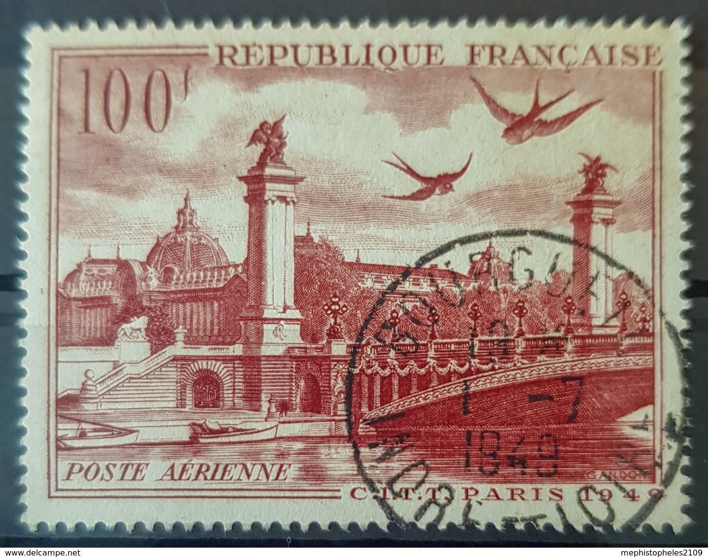 FRANCE 1949 - Canceled - YT PA 28 - 100F - 1927-1959 Used