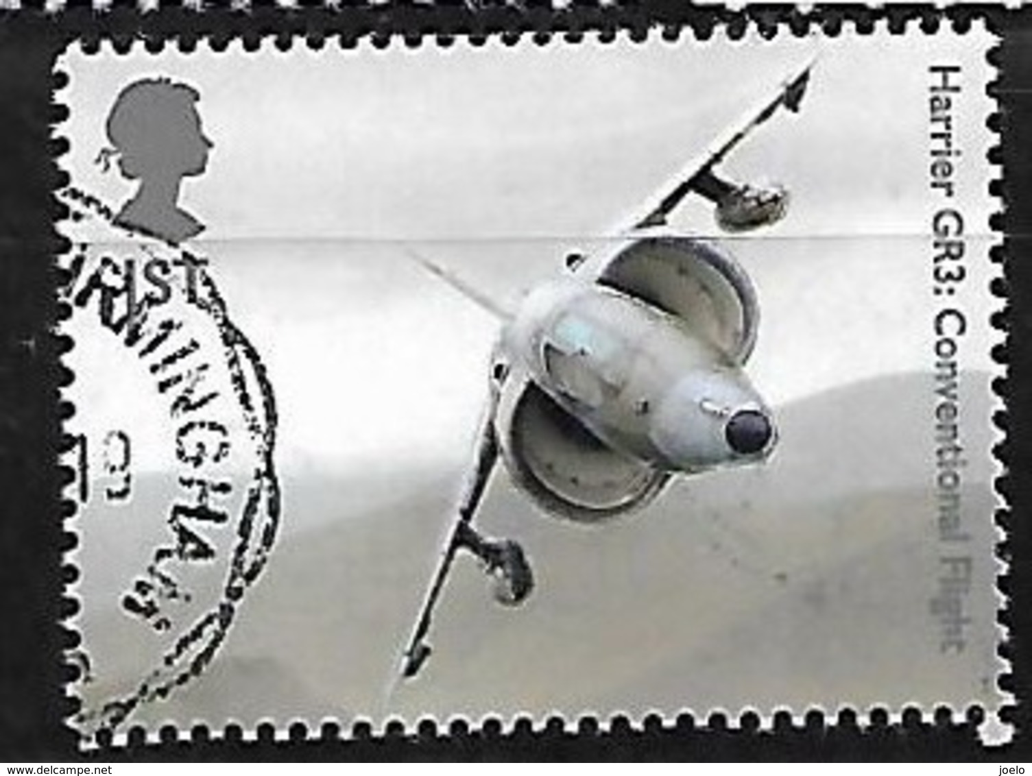 GB 2019 HARRIER JUMP JET AIRCRAFT GR3  50th ANNIV - Used Stamps