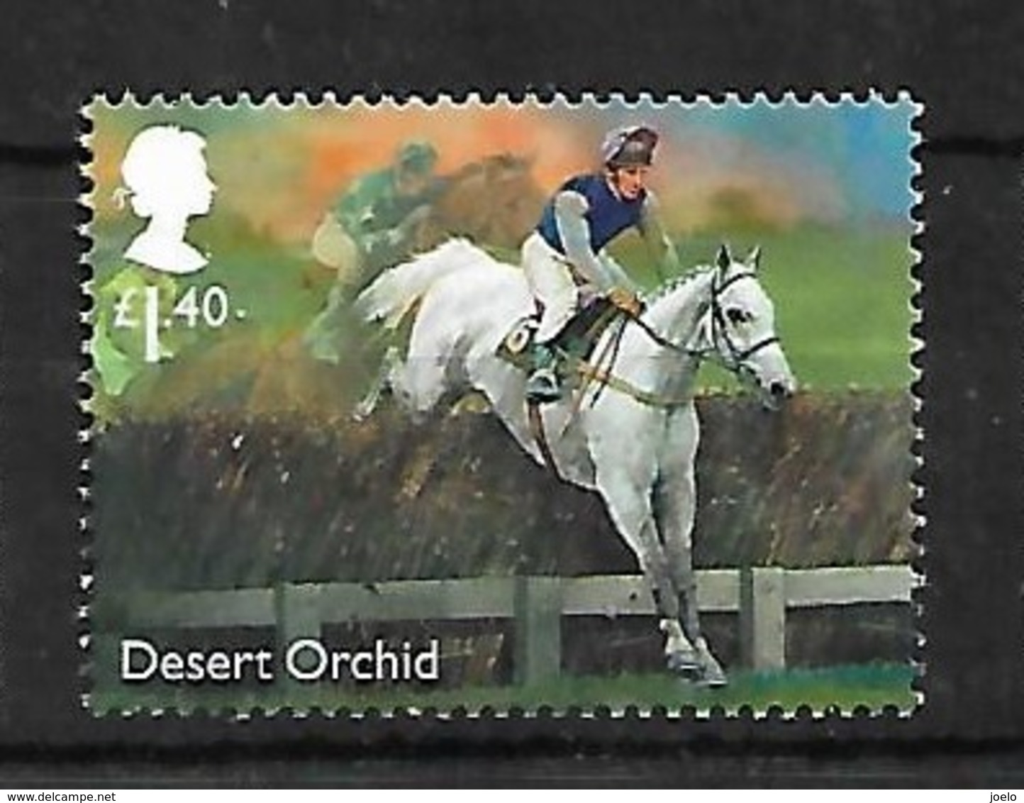 GB 2017 FAMOUS RACEHORSE DESERT ORCHID MNH - Used Stamps